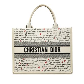 Dior Pre-owned Dior Medium Dioramour Je Vous Adore Book Tote Ladies PONPXT17FBCGY21B