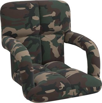 vidaXL Sill&oacute;n De Suelo Ajustable Con Reposabrazos Vidaxl
