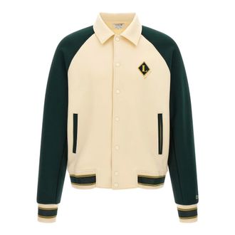 Lacoste Varsity Badge Jacket - Heren - Jassen - Veelkleurig - Maat: M Katoen
