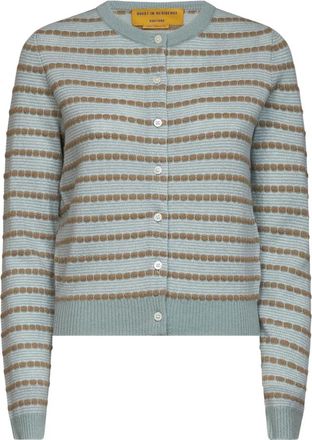 Guest In Residence Cardigan met knoopsluiting van kasjmier - Dames - Cashmere truien - Veelkleurig - M - Kasjmier - Truien & Vesten