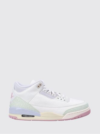 Nike Sneakers Jordan 3 Retro in pelle a grana con caviglia mid top