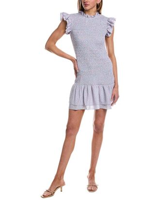 French Connection Smocked Mini Dress