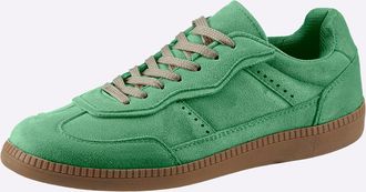 Heine Sneaker HEINE, Damen, Gr. 36, gr&uuml;n, Synthetik, Schuhe Sneaker