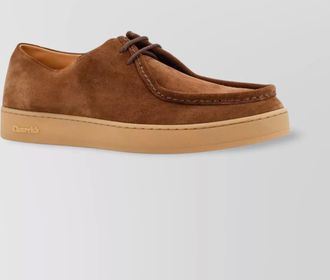 Churchs suede leather lace-up brogues