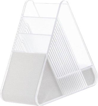 OEM Portal&aacute;pices, Organizador De Escritorio Multifuncional Inclinado Que Ahorra Espacio Con Dise&ntilde;o Triangular Para Art&iacute;culos De Papeler&iacute;a, Cosm&eacute;ticos