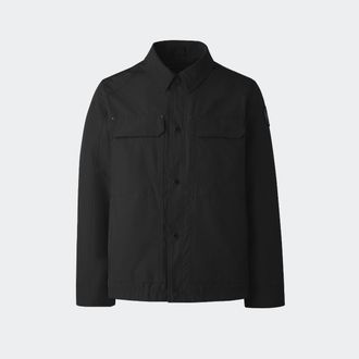 Canada Goose Burnaby Lightweight Chore Coat Black Disc (Men, Black, S)