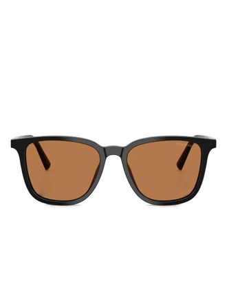 Miu Miu Eyewear Zonnebril met vierkant montuur - Zwart