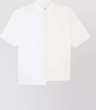 Maison Margiela short sleeve shirt chest pocket panels
