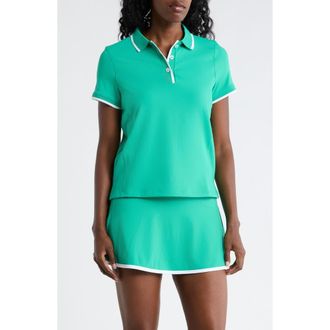90 Degree by Reflex Wonderlink Recharge Polo in Match Point Green at Nordstrom Rack, Size X-Small