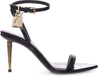 Tom Ford High-Heeled Patent Leather Stiletto Sandals