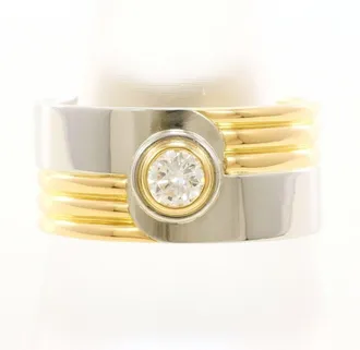 C&A Unbranded Platinum yellow gold yellow gold (18K) Platinum 900 Band Ring (Pre-Owned)