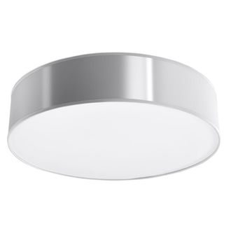 Sollux Lighting L&aacute;mpara de techo gris cloruro de polivinilo alt. 11 cm