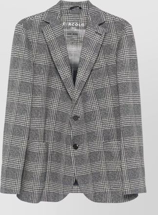 Circolo 1901 checked single-breasted blazer