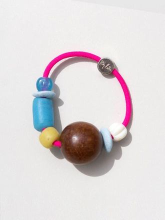 By Lilla Blowfish Capsule Bracelet Hairtie in Multi at Nordstrom