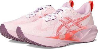 Asics Novablast 5 Womens Running Shoes White/Coral Reef : 10.5 B - Medium, Synthetic