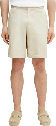 Fred Perry Casual Shorts - Heren - Korte Broeken - Beige - W30 - Korte Broeken