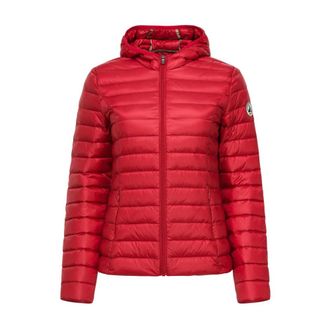 Jott Lichtgewicht Jas met Capuchon - Dames - Winterjassen - Rood - XS - Jassen