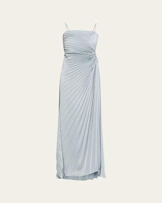 A.L.C. Layla Pleated Strapless Gown