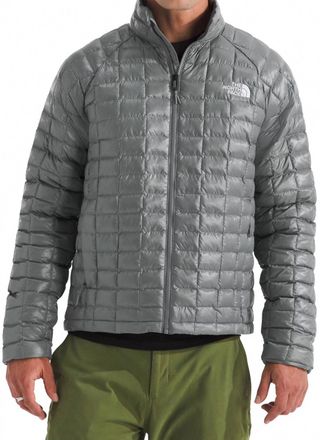 The North Face Thermoball Jacket In Smoked Pearl