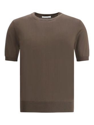 Cruciani cotton t-shirt - men - Fabric - 48 - Brown
