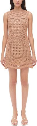 SIMKHAI Coen Crewneck Mini Dress