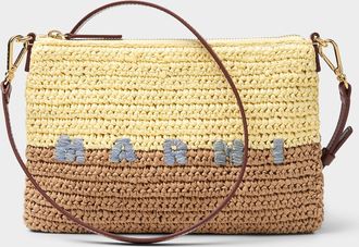 Marni Mens Seaside paper clutch
