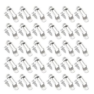 OEM Fijaciones Invisibles Para Muebles, 30 Unidades, - Plata Acceso Directo