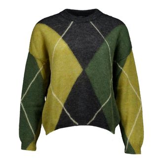 Nenette 42Bb Jersey de Cuello Redondo - Knitwear - Mujer - Multicolor - XL
