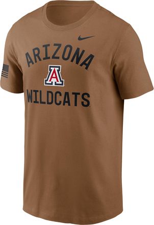 Nike Arizona Courtside Nike Mens Dri-FIT College T-Shirt in Brown | 02ET2EAUAN-WYJ