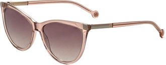 Carolina Herrera Womens 58 mm Pink Sunglasses