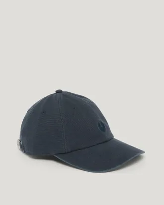 Belstaff Gorra Street Para Unisex Fade Out Cotton Canvas Tinta Oscura One Size