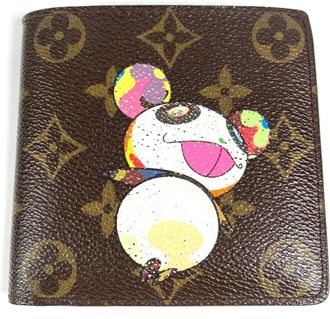 Louis Vuitton Brown Monogram Panda Monogram Wallet (Bi-Fold) (Pre-Owned)