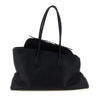 The Attico Dames, Tassen, Zwart, Maat: ONE Size Leer