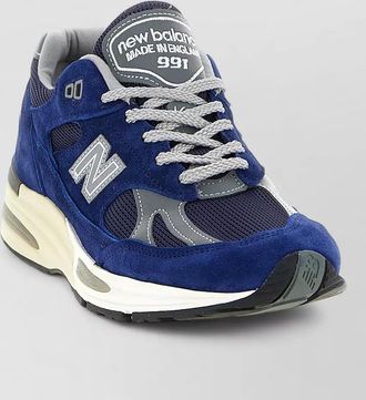 New Balance uk 991v2 mesh suede panel sneakers