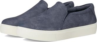 Dr. Scholls Madison Cloud Loafer/Moc Womens Flat Shoes Oxide Blue Faux Leather : 6.5 W, Synthetic