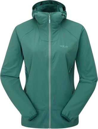RAB Womens Borealis Jacket In Eucalyptus