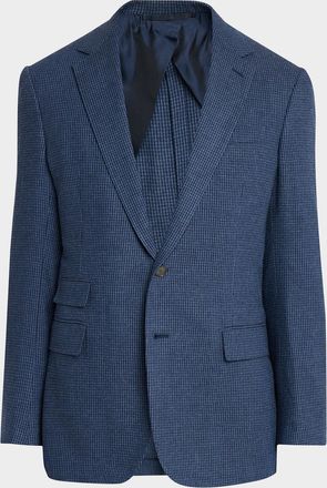 Ralph Lauren Men & apos;s Houndstooth Wool Sport Coat