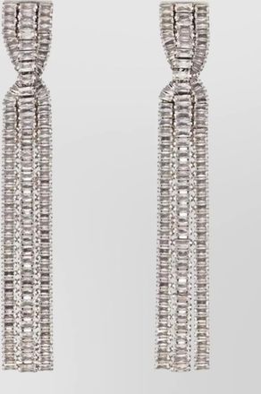 Isabel Marant glass and brass drop earrings