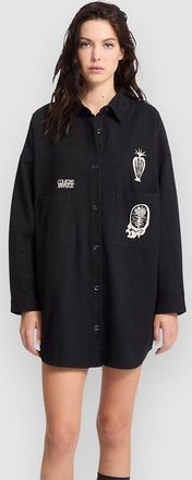 Volcom Fa Vaderetro Kleid schwarz