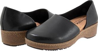 Softwalk Addie Womens Shoes Black : 10.5 WW (EE), Leather