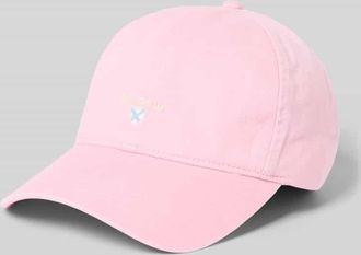 Barbour Basecap aus reiner Baumwolle Modell CASCADE in Pink, Gr&ouml;&szlig;e 1