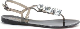 Colors Of California Platte sandalen - Dames - Sandalen - Zwart - 36 EU - Schoenen