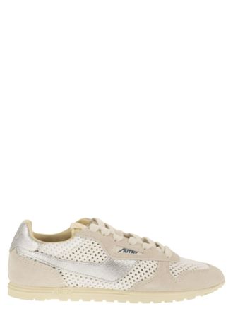Autry Windspin su&egrave;de en mesh sneakers