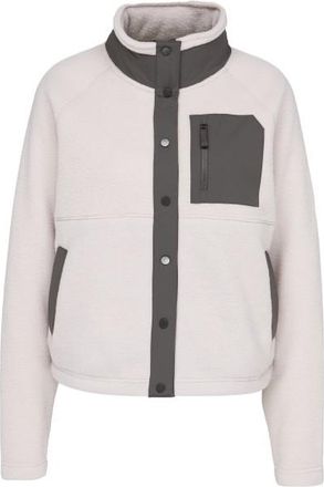 Stoic MerinoSoftFleece MMXX.Karmas Jacket Fleecejacke f&uuml;r Damen | grau/wei&szlig;