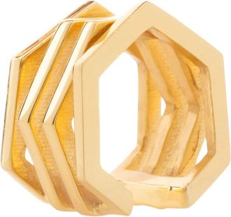 Federica Tosi Ring Serena - Dames - Ringen - Geel - M/L - Accessoires