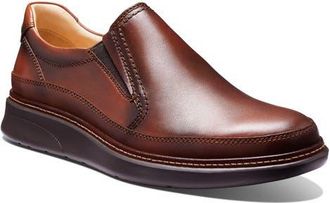 Samuel Hubbard Rafael Slip-On in Cognac Leather at Nordstrom, Size 10.5