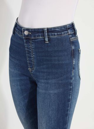 Lyss&eacute; Ankle Estelle Everyday Flare Denim (27 Inseam)