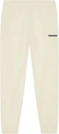 Emporio Armani Logo Series Slim Joggers - Heren - Sweatpants - Beige - L - Katoen - Broeken