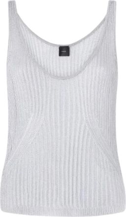 Pinko Pinko, Tops, Dames, Grijs, S, Noha Tank