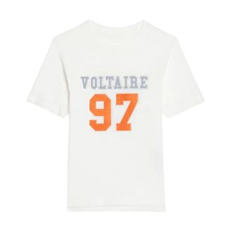 Zadig&Voltaire Dames, Tops, Wit, Maat: M Katoen
